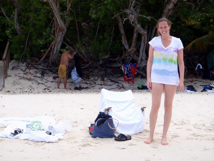 As usual, Jen finds the perfect spot!
