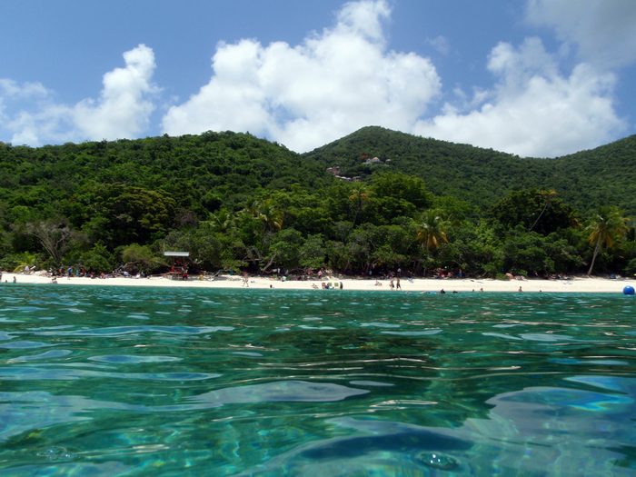 A shot from the water!
