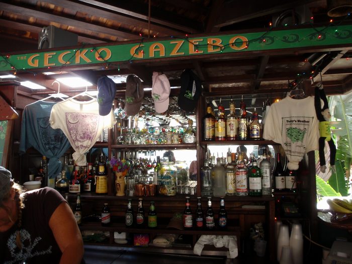 The bar!