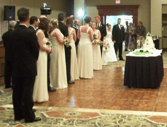 The Wedding Party, Bride and Groom!
