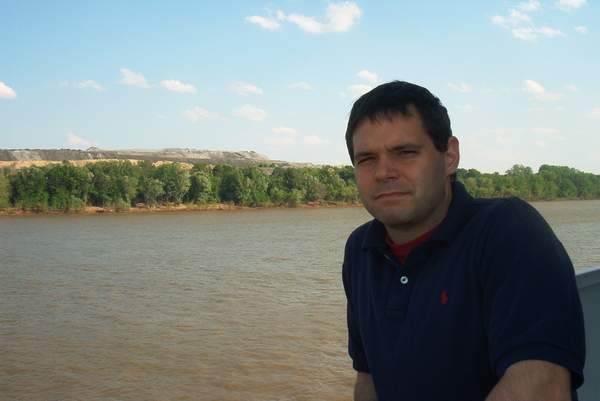 Andrew on the river.