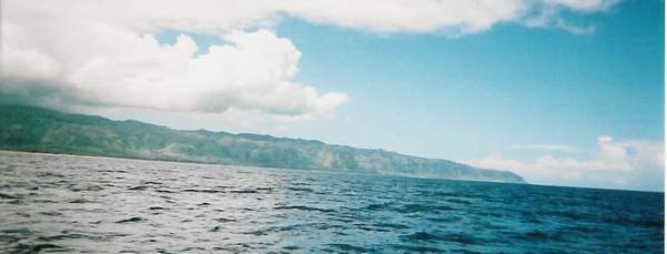Oahu from 3 miles away!