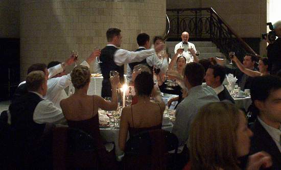 Here's to Sarah and Josh!