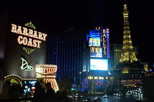 You'll be seeing a lot of "view of the strip" pictures.