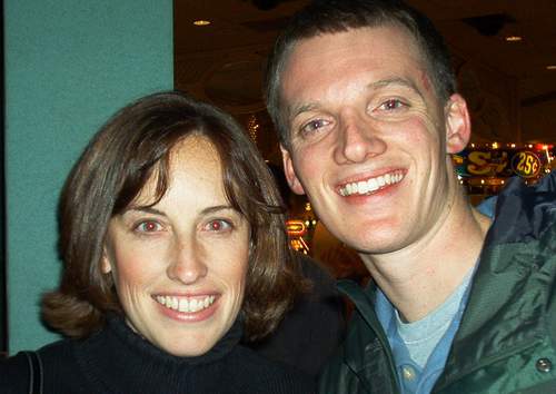 Either way, Pat and Jen are having fun!